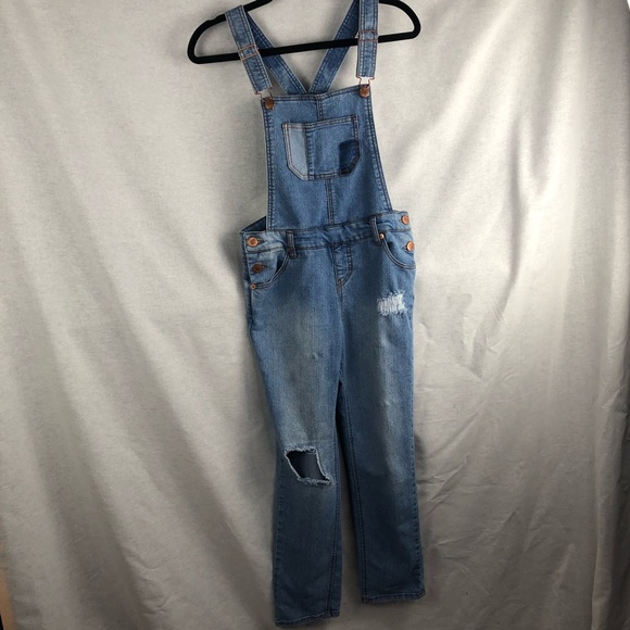 Cherokee Denim - Cherokee Distressed Jean Overalls